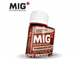 MIG Productions by Ak P411 Effet rouille standard Enamel 75ml