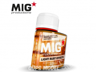 MIG Productions by Ak P412 Effet rouille légère Enamel 75ml