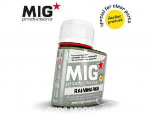 MIG Productions by Ak P417 Effet traces de pluie Acrylique 75ml