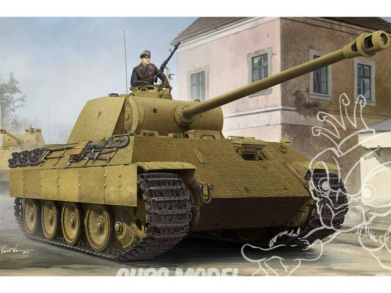 Hobby Boss maquette militaire 84506 Tank Allemand Leopard A (avec armure anti-magnétique) 1/35