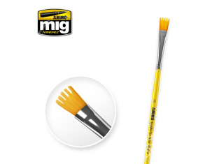 Mig pinceau 8585 Brosse pour vieillissement en dents de scie synthétique 8