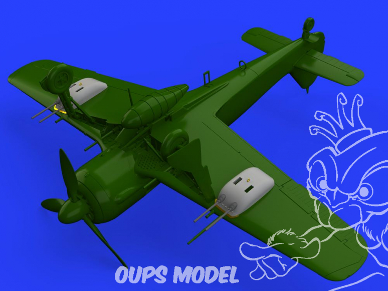 Eduard kit d'amelioration brassin 672196 Gun pods Focke Wulf Fw 190A-5/U12 Eduard 1/72