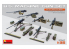 Mini Art maquette militaire 37047 Set de Mitraileuses U.S 1/35