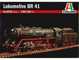ITALERI maquette loco 8701 LOCOMOTIVE BR41 1.87
