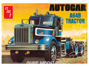 AMT maquette camion 1099 Autocar A64B Semi Tracteur 1/25
