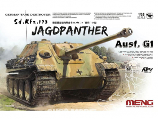 Meng maquette militaire TS-039 Attention, Jagdpanther! 1/35