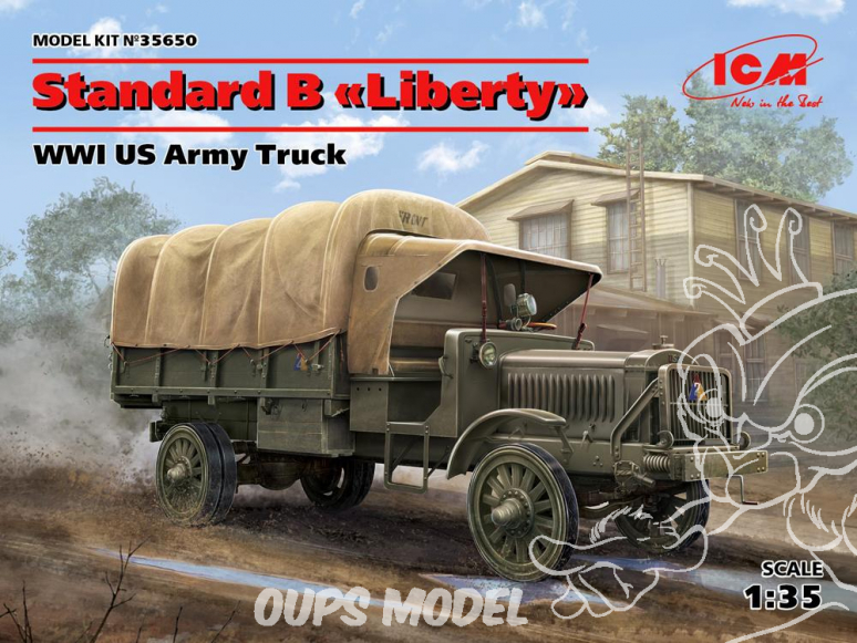 Icm maquette militaire 35650 Standard B "Liberty" WWI Camion US Army 1/35