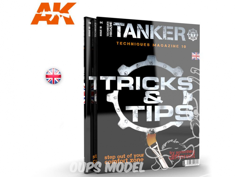 Ak interactive Magazine Tanker AK4838 N°10 Trucs et Astuces en Anglais