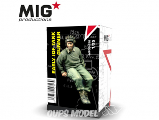 MIG Productions by AK MP35-296 Mitrailleur de Char IDF Early 1/35