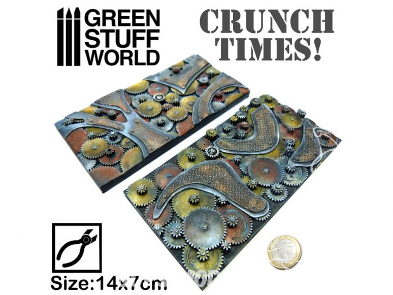 Green Stuff 502558 Plaques Steampunk Crunch Times!