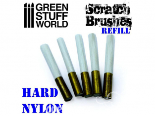 Green Stuff 500141 Remplacement Stylo gratte-brosse – Nylon dur