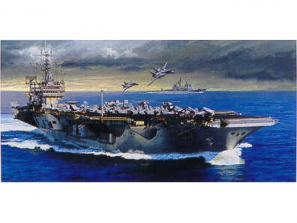 ACADEMY maquette bateau 1443 USS CARL VINSON 1.800