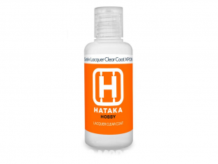 Hataka Hobby peinture maquette Orange Line XP08-60 Vernis satiné laque 60ml