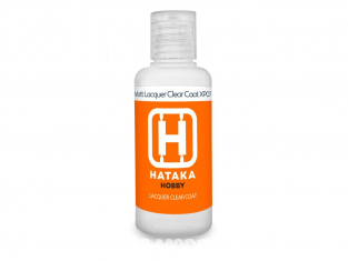 Hataka Hobby peinture maquette Orange Line XP07-60 Vernis mat laque 60ml