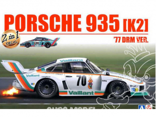 Beemax maquette voiture B24015 Porsche 935 (K2) DRM 1977 2 versions 1/24