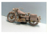 Thunder Model maquette militaire 35003 Moto militaire U.S. Indian 741B 1/35