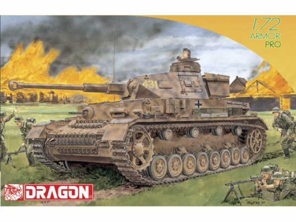 Dragon maquette militaire 7359 Pz.Kpfw.IV Ausf.F2(G) 1/72