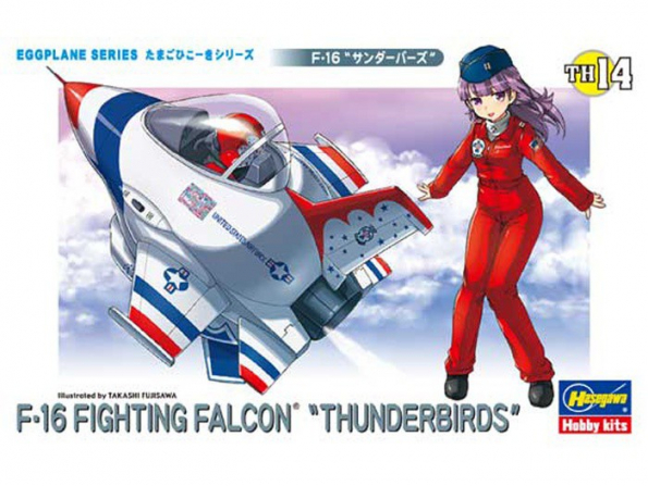 HASEGAWA maquette avion 60124 F-16 THUNDERBIRDS EGG PLANES