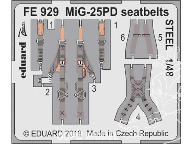 Eduard Eduaex617 Mig-25pd 1//48