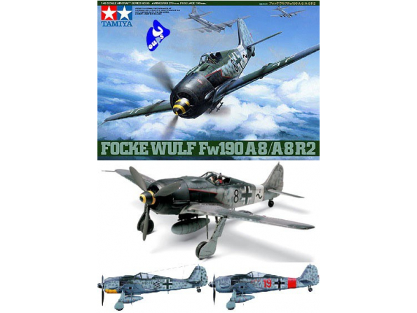 tamiya maquette avion 61095 focke wulf 1/48