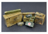 Mini Art maquette militaire 35581 BOITES ET CAISSES IMMITATION BOIS 1/35