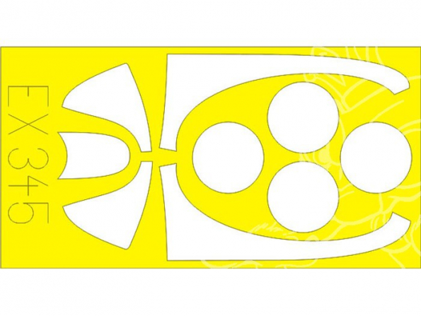 Eduard Express Mask ex345 F8F 1/48