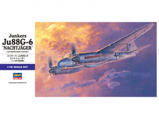 HASEGAWA maquette avion 01562 JUNKERS Ju88G-6 NachtJäger 1/72