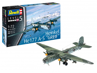 Revell maquette avion 03913 Heinkel He177 A-5 Greif 1/72
