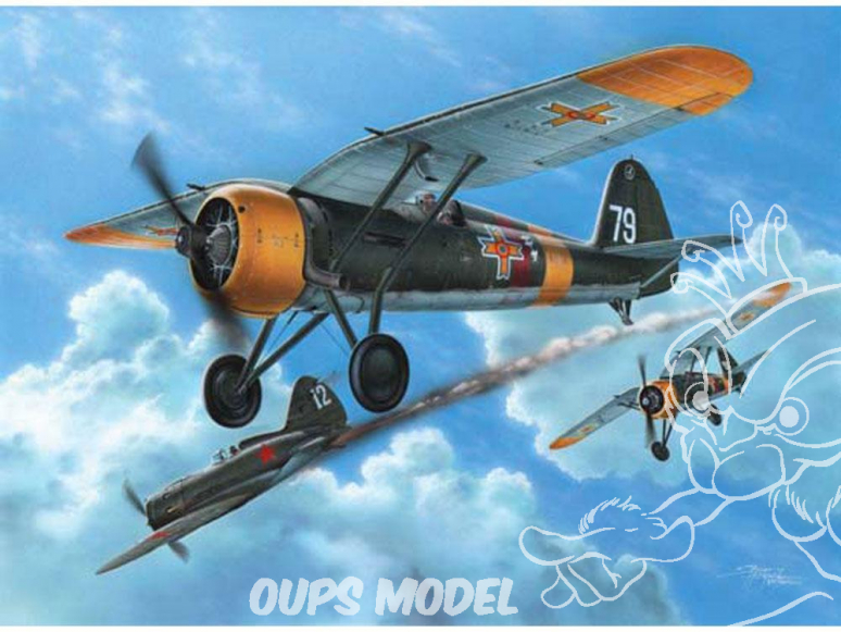 Frrom maquettes avions 0023 PZL P.11f in Rumania 1/72