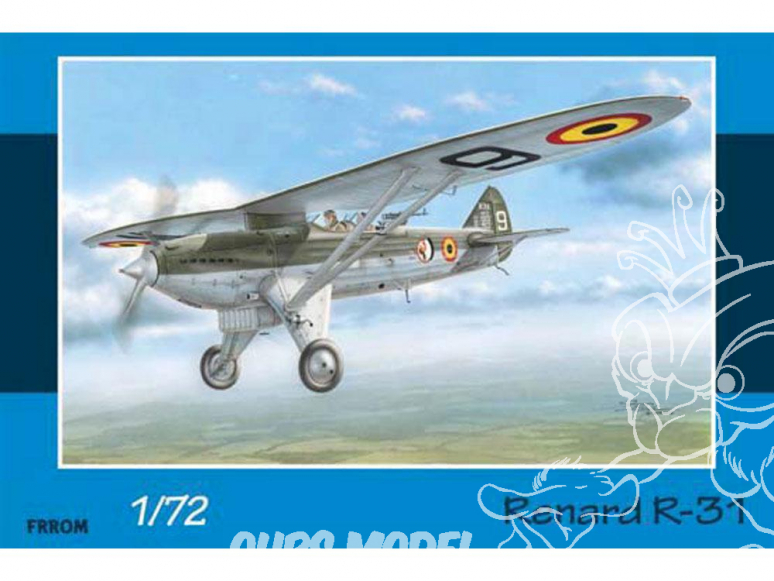 Frrom maquettes avions 0039 Renard R-31 Belgium 1/72