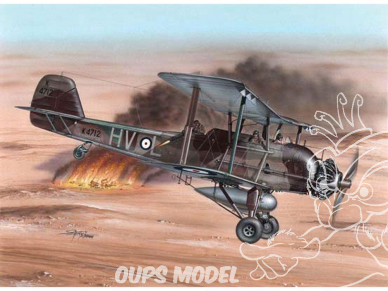 Frrom maquettes avions 0019 Vickers Vincent Mk I 1/72
