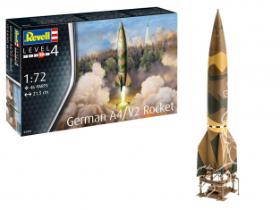 Revell maquette militaire 03309 Roquette allemande A4/V2 sur son lanceur 1/72