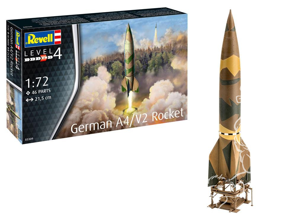 camouflage de l'armée allemande 1945 Precision Model Art Remorque de fusée et lancement 1:72 V2 