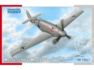 Special Hobby maquette avion 72221 Messerschmitt Me 209V-4 1/72
