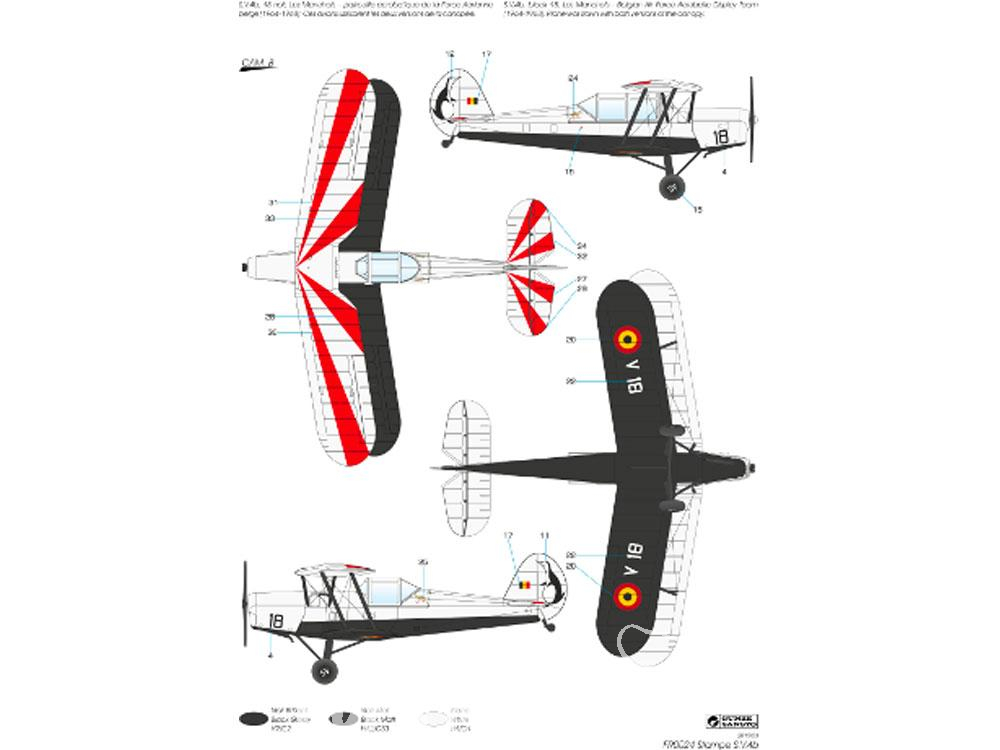 maquette avion bois - Stampe SV-4