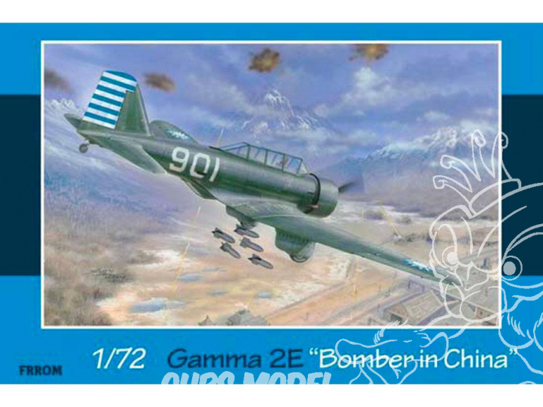 Frrom maquettes avions 0034 Gamma 2E Bomber 1/72
