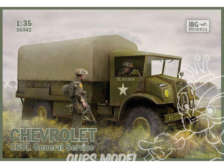 IBG maquette militaire 35042 Chevrolet C60L General Service 1/35