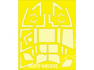 Eduard Express Mask LX003 Masques Mosquito FB Mk.VI Airfix 1/24