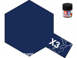 peinture maquette tamiya x03 bleu royal brillant