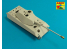 Aber 35L247 Fut de Canon 8,8cm Kw.K 43/3 L/71 (one part) pour Tiger B Porsche turret-early 1/35