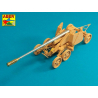 Aber 35L244 Fut de Canon pour Rheinmetall 12,8cm K44 L/55 Anti-Tank Gun 1/35