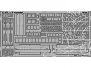 EDUARD photodecoupe 32299 Armement A-4E 1/32