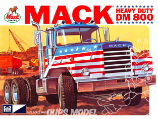 MPC maquette camion 899 Mack DM800 1/25