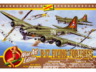 Lindberg maquette avion HL431 B-17G Nose Art Edition 1/64