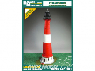 Railway Miniatures RMHO:053 Phare de Pellworm Allemagne HO 1/87