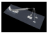 Cmk kit d&#039;amelioration N72019 Torpille de PROUE U-Boot IX avec chargement du treuil et du chariot kit revell 1/72