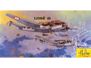 Heller maquette avion 80398 LIORE et OLIVIER 45 1/72