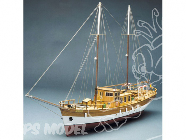 Mantua Kit bateau bois 753 TROTAMARES 1/43