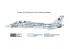 Italeri maquette avion 1422 &quot;Top Gun&quot; F-14A vs A-4F 2 kits inclus 1/72