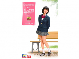 Hasegawa maquette figurine 52180 JK Mate série "Blazer" 1/16